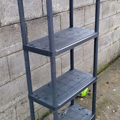 plastic shelving