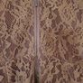Ladies Gold Lacy Dress Size 12 Image 4