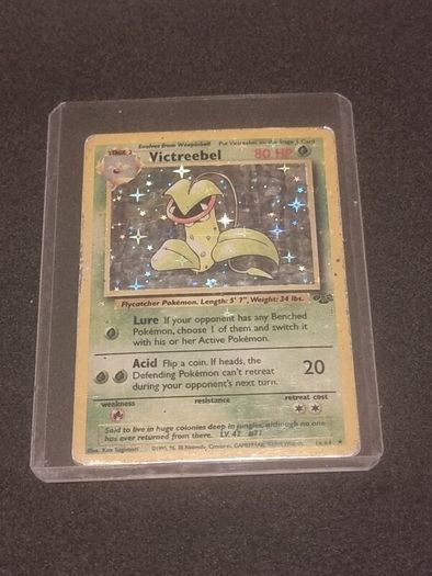 Victreebel  14/64 Original Holo Rare Jungle Set Pokemon Card TCG 1999