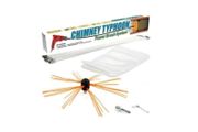 Chimney Typhoon Power Brush Kit