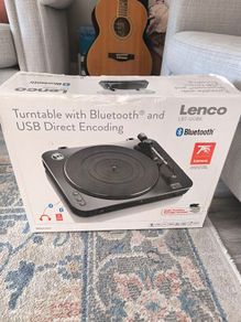 Lenco LBT-120 BK Bluetooth Vinyl Player