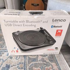 Lenco LBT-120 BK Bluetooth Vinyl Player