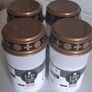 4 White Led Memorial Flickering Candles Bundle Image 8
