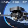 2-Axis Gimbal GPS Drone with 4K EIS Camera for Adults Beginners, HS720G Foldable FPV RC Quadcopter with Brushless Motor, 5G WiFi Transmission, Optical Flow, Follow Me, Smart Return Home Image 5