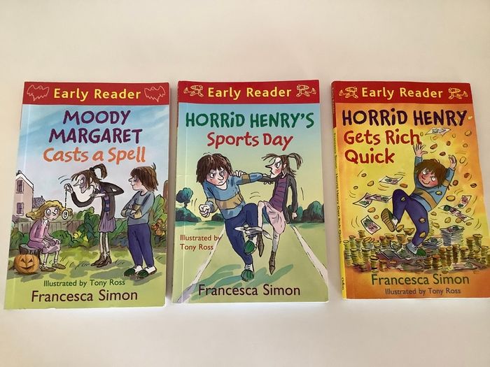 Horrid Henry Early Readers x 3