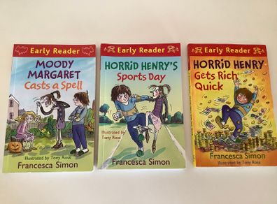 Horrid Henry Early Readers x 3