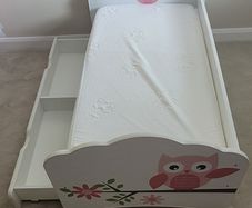 Toddler owl bed