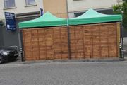 Commercial GAZEBO 3x3m extra strong pop up frame (includes 3 side walls)