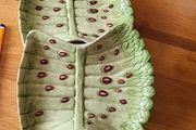 Brand new set of 4 ceramic serving plates