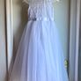 La Petite Lucy communion dress with bolero and accessories (size 134 or 9 years) Image 5