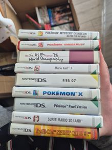 Nintendo ds and 3ds games