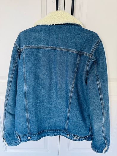 Asos Borg denim jacket
