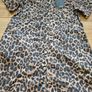 JJXX Leopard Print Mini Denim Dress Image 5