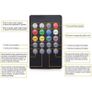 5M SMD 3528 RGB 300 LED Strip Waterproof + Power supply + Music Controller Image 5