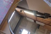 Croswater round Infinity mirror 800