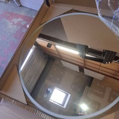 Croswater round Infinity mirror 800