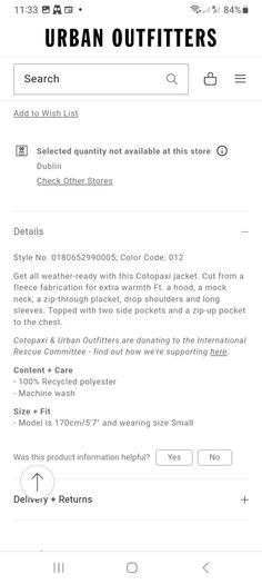 Cotopaxi fleece