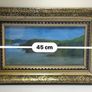 F.E. Nesbitt original signed Coastal Painting, ornate gilt frame Image 5
