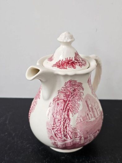 Masons VISTA Pink Coffee Pot