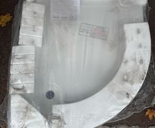 Brand New 1000 x 800mm Offset Quadrant Tray