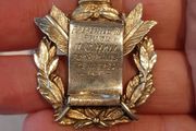 1922 Royal Order Of The Buffalo Sterling Silver Medal 20.6G
