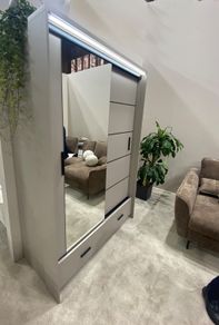 Sliding Doors Wardrobe Rubi 150LED