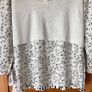 Ladies Ivory&Black Patterned Top by Hobbs Image 5