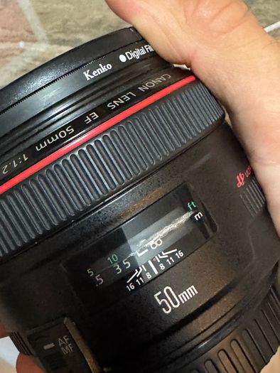 Canon EF 50mm 1.2L