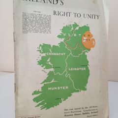 Ireland's Right to Unity: The Case Stated by the All-Party Anti-Partition Conference, Mansion House, Dublin (PT132)