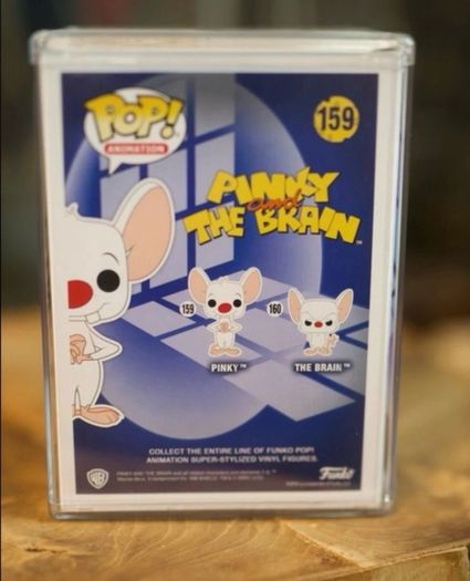 Pinky  Pinky And The Brain Funko POP Signed Autographed Auto by Rob Paulsen NARF