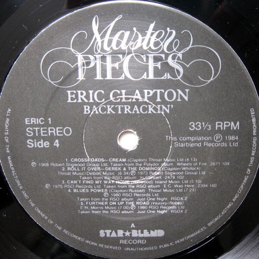 Eric Clapton  Backtrackin X2LPS