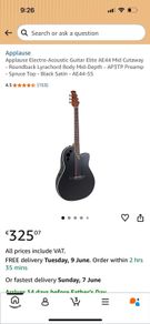 Cobain semi acoustic