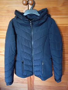 very warm padded coat