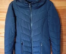 very warm padded coat