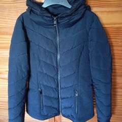 very warm padded coat