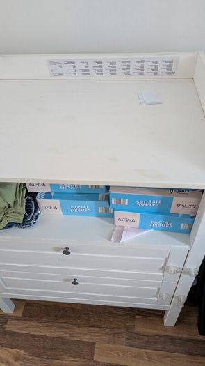 Baby changing table