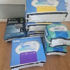 7 Packs Of Large Incontinence Pads Free