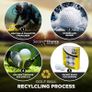 Second Chance Lake Golf Balls with Reuseable Carry Bag - Select 25, 36, 50 or 100 Golf Balls Image 5