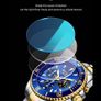 Black and Gold men's watch Image 5