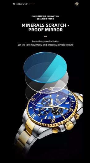 Black and Gold men's watch