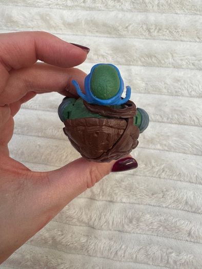 Teenage Mutant Ninja Turtles Leonardo Figure Playmates 2014 Movie TMNT approx. 13 cm. Used Please see photos
