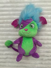 Spin Master Purple Blue Green Yikes Popples Plush Used Please see pictures