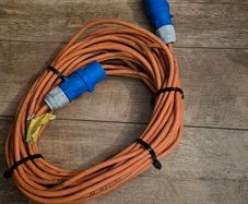 caravan hook up cable lead