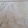 Irish plaster Sculpture Vintage Antique Greek Roman Plaster relief plaque Image 4