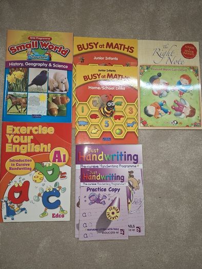 Junior Infants Books - Brand new - Never used