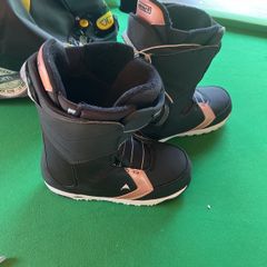 Snowboarding Boots and Bag
