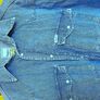 Vintage Cowboy Denim with stud buttons Image 2