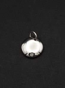 Vintage 925 Sterling Silver Hot Diamonds Designer Charm