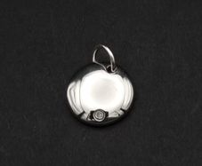 Vintage 925 Sterling Silver Hot Diamonds Designer Charm
