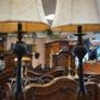 Large Vintage Table Lamps - Pair Image 2